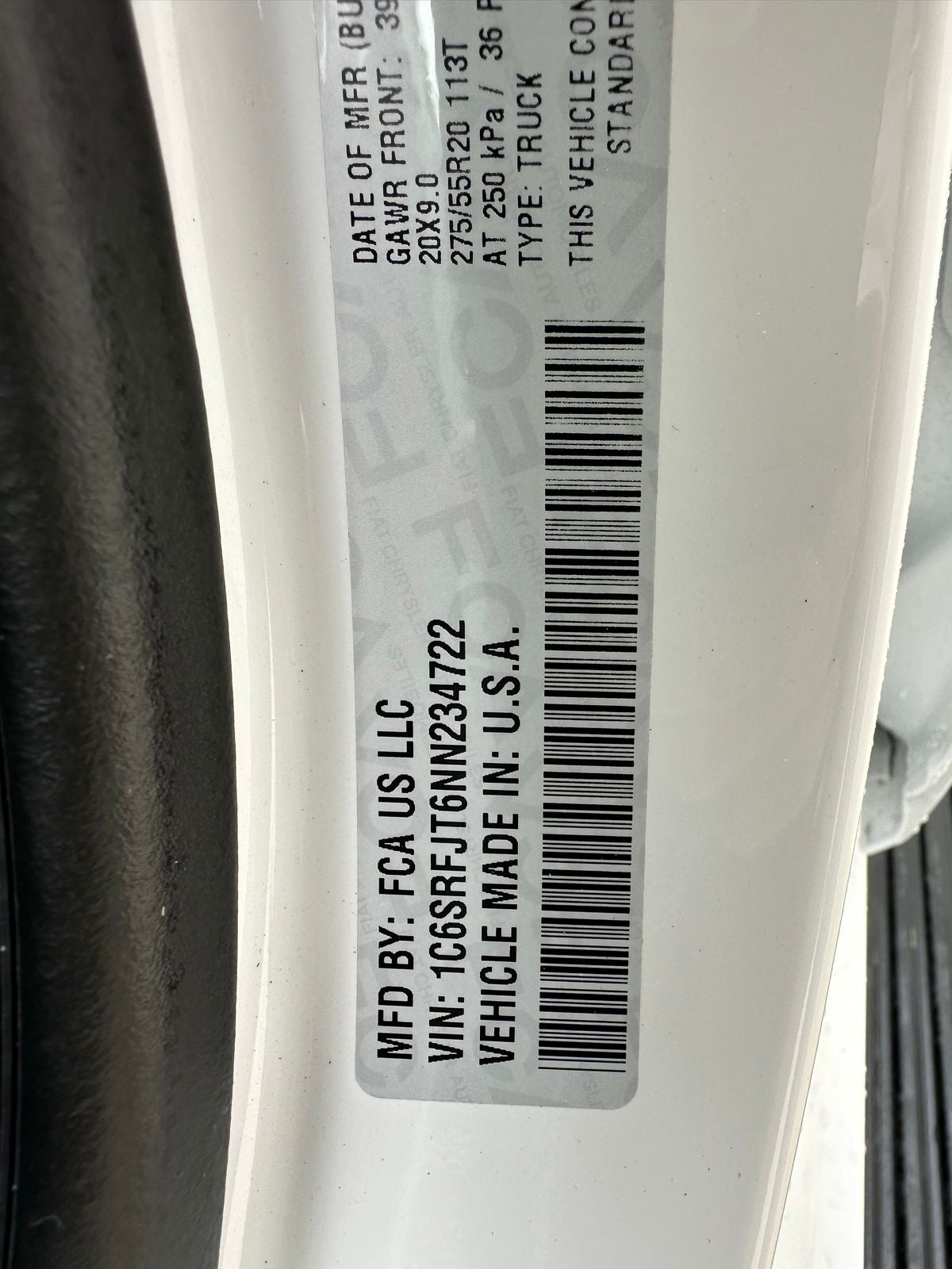 2022 RAM 1500 Laramie
