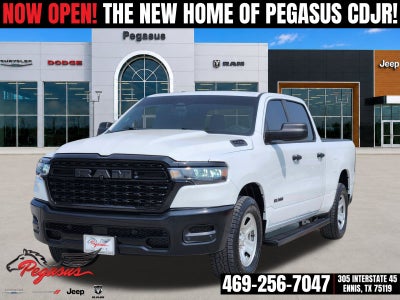 2025 RAM Ram 1500 Tradesman Crew Cab 4x4 6'4' Box