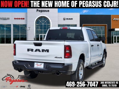 2025 RAM Ram 1500 Tradesman Crew Cab 4x4 6'4' Box