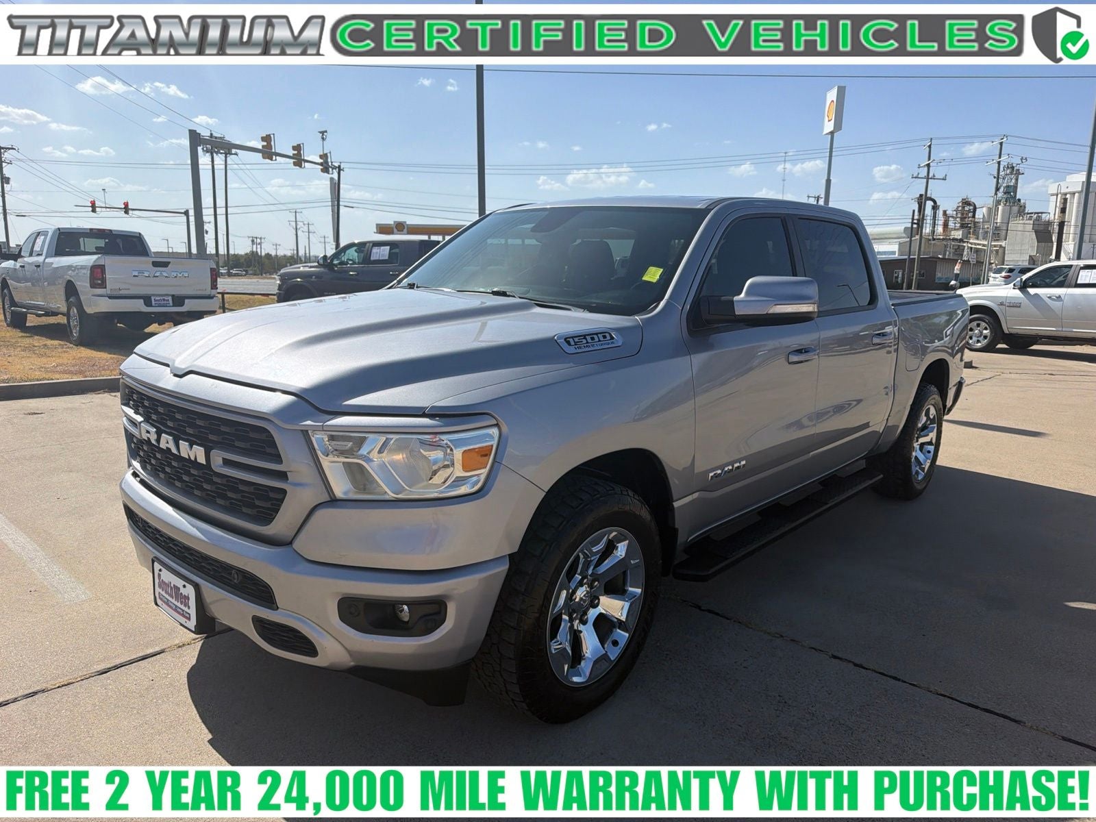 2022 RAM Ram 1500 Lone Star Crew Cab 4x4 5'7' Box