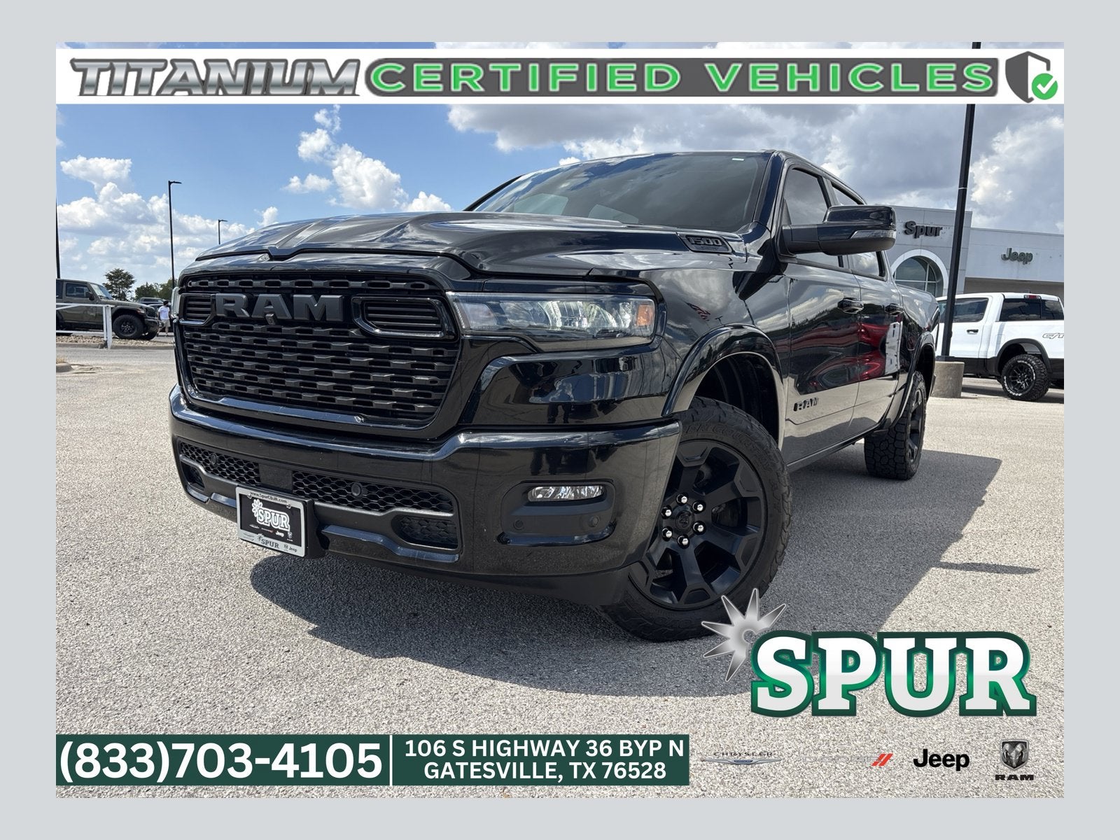 2025 RAM Ram 1500 Lone Star Crew Cab 4x4 5'7' Box