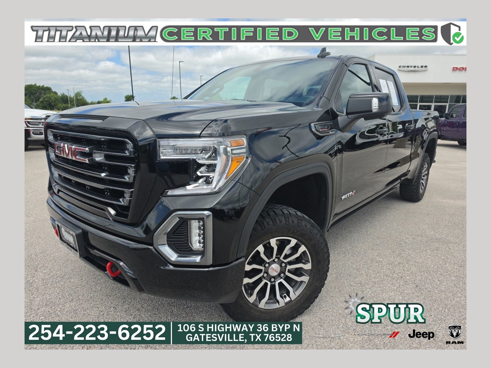 2021 GMC Sierra 1500 4WD Crew Cab Standard Box AT4