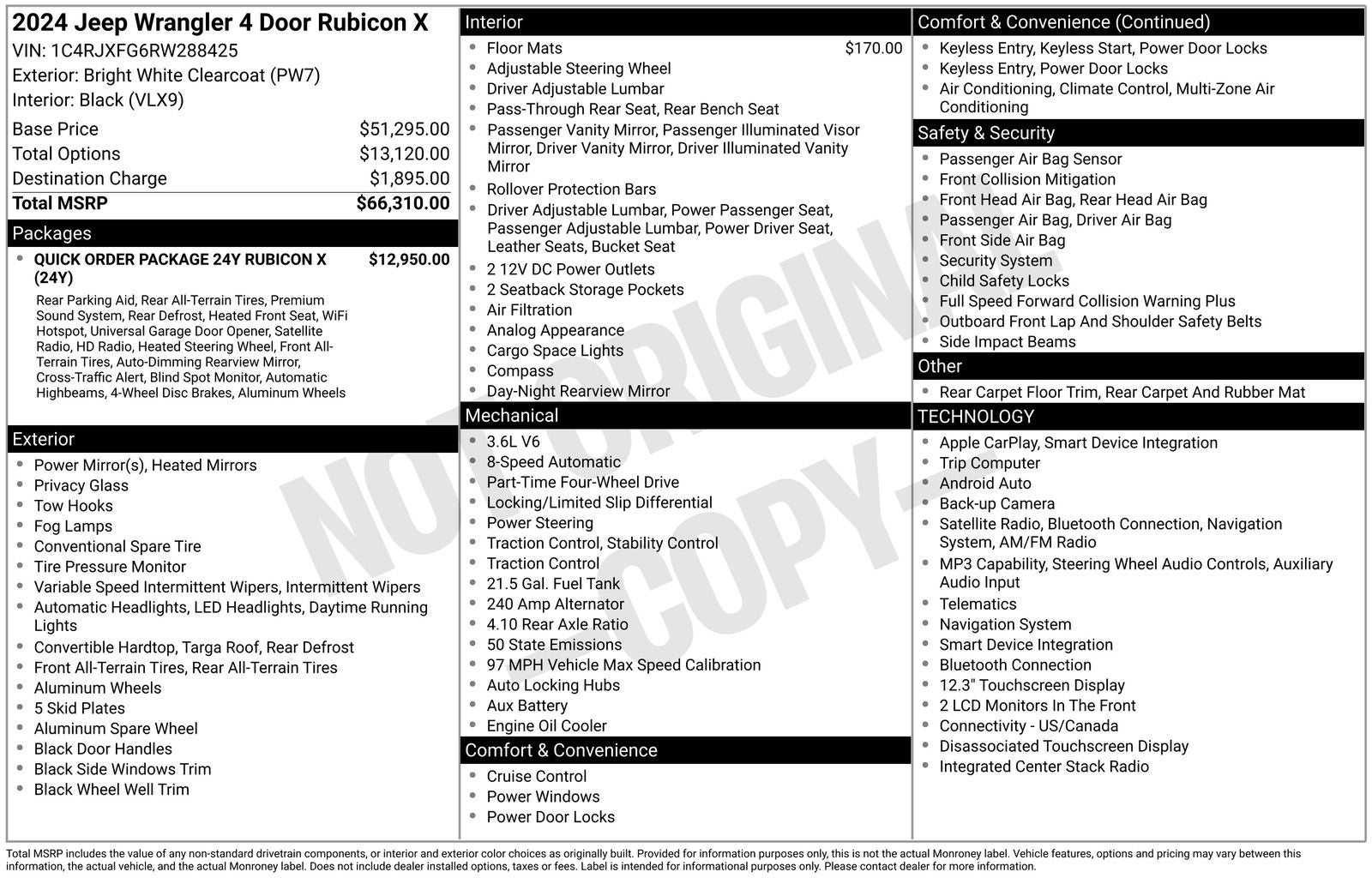 2024 Jeep Wrangler Rubicon X