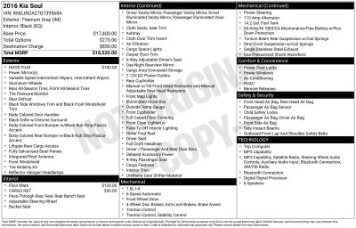 2016 Kia Soul Base