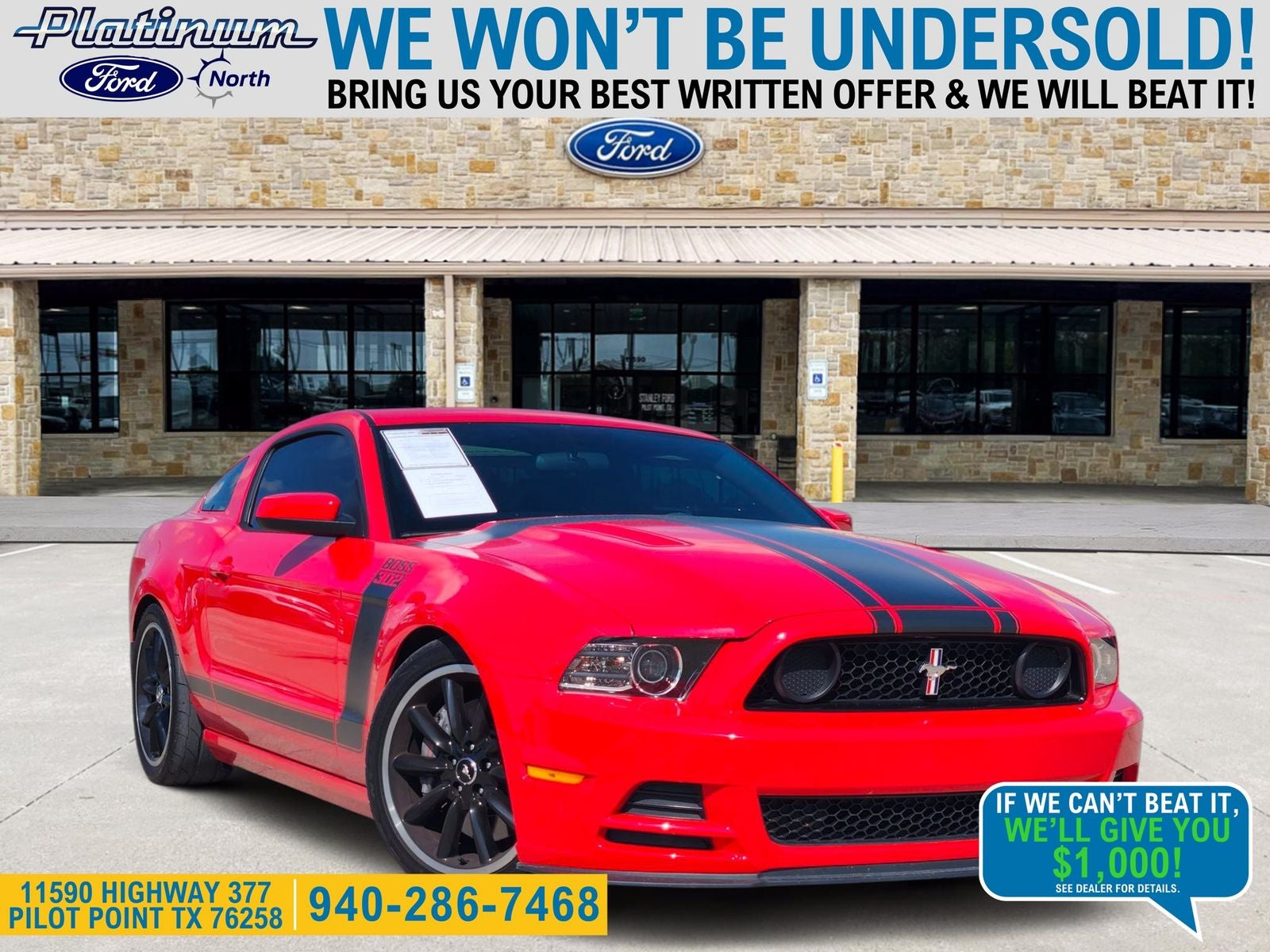 2013 Ford Mustang Boss 302