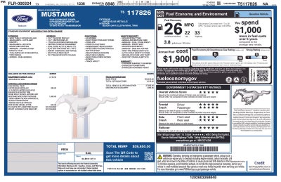 2026 Ford Mustang EcoBoost