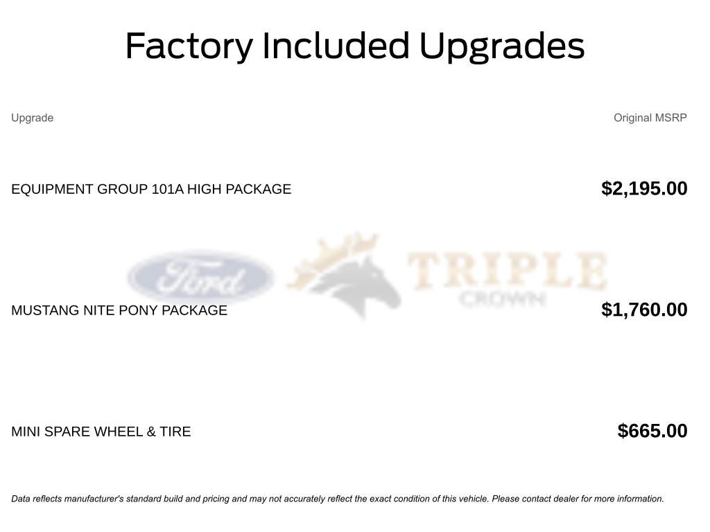 2026 Ford Mustang EcoBoost