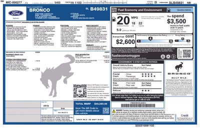 2025 Ford Bronco Base