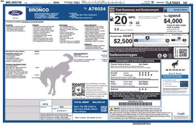 2026 Ford Bronco Outer Banks