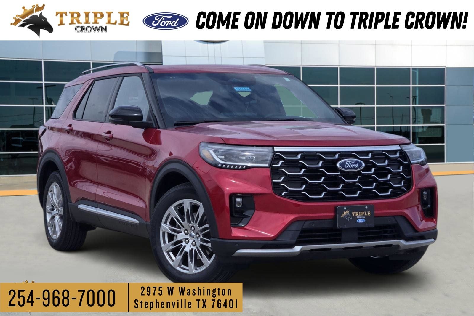 2026 Ford Explorer Platinum's photo
