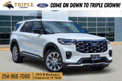 2026 Ford Explorer Platinum