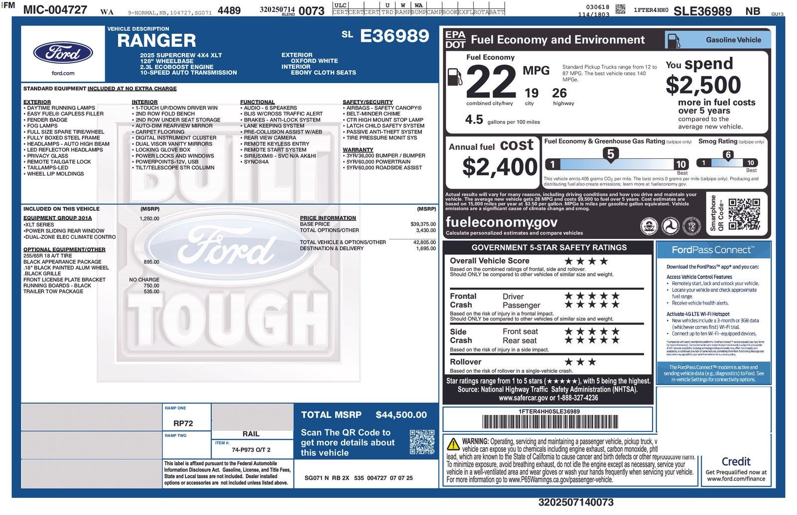 2025 Ford Ranger XLT - Photo 26