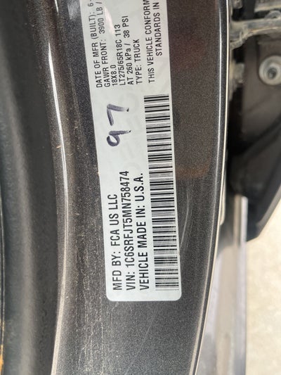 2021 RAM 1500 Laramie