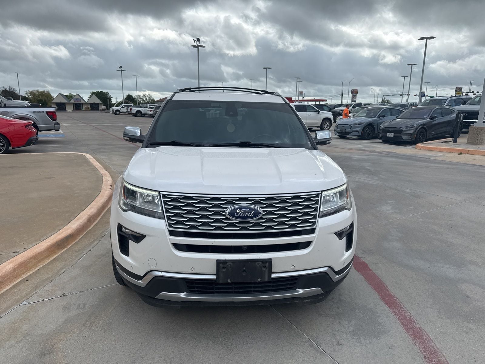 Used 2019 Ford Explorer Platinum with VIN 1FM5K8HT1KGA71744 for sale in Stephenville, TX