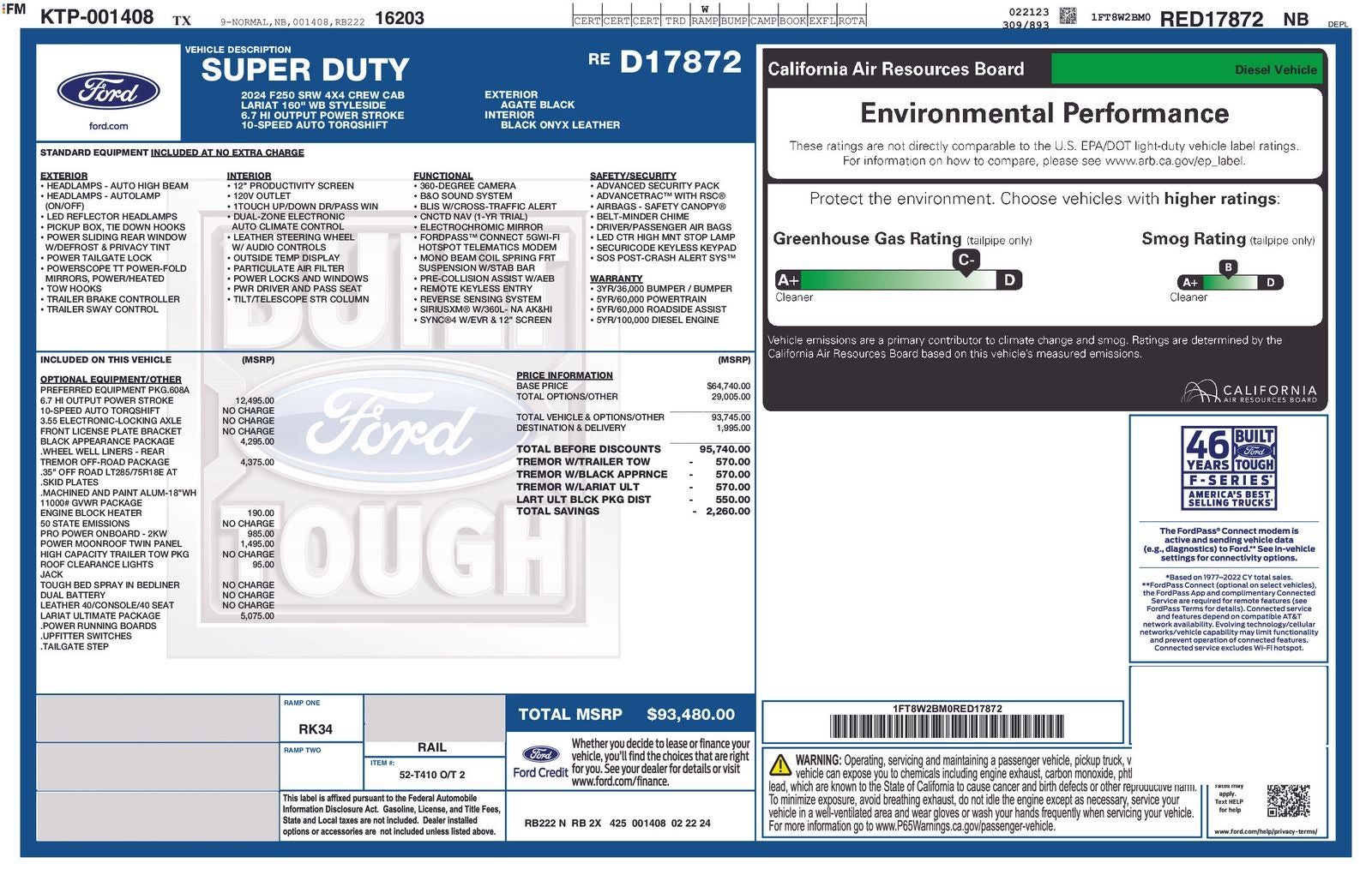 2024 Ford F-250SD Lariat