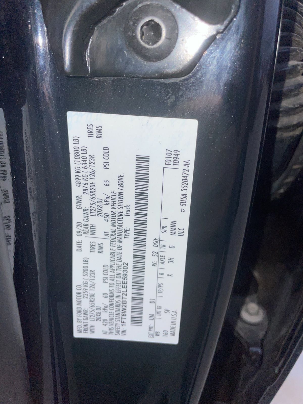 2020 Ford F-250SD King Ranch