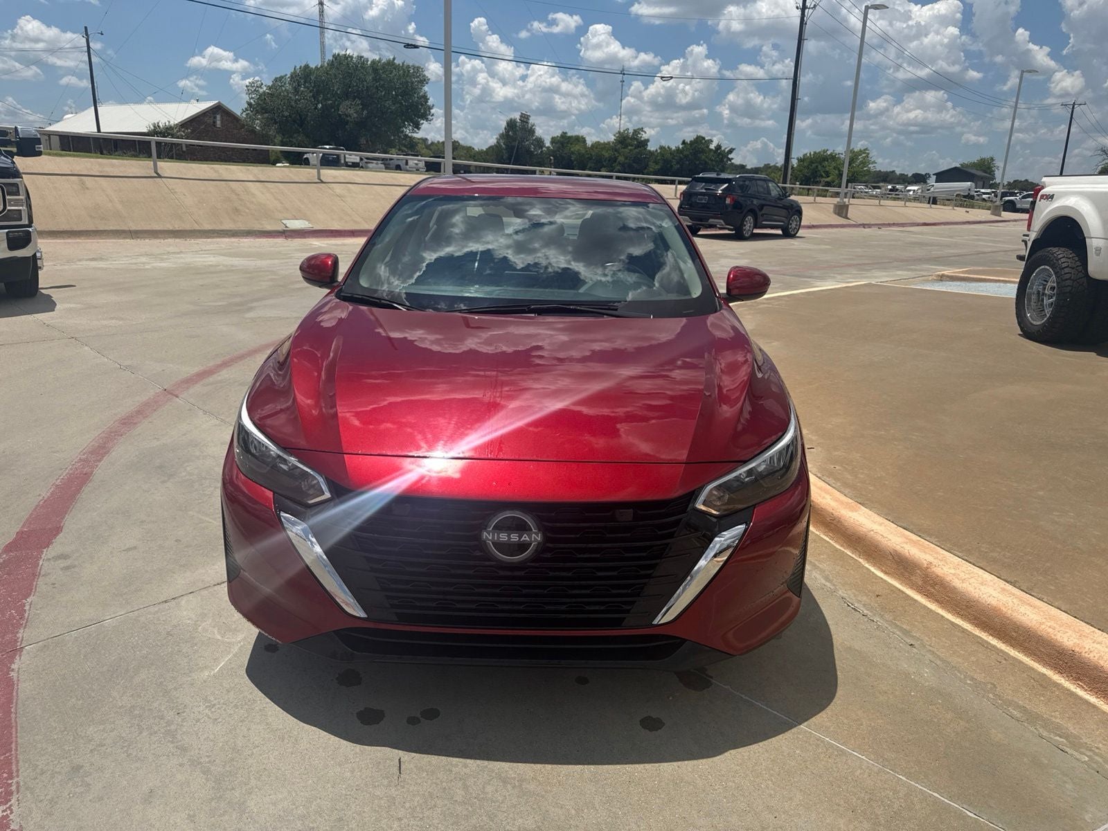 Used 2024 Nissan Sentra SV with VIN 3N1AB8CV8RY206371 for sale in Stephenville, TX
