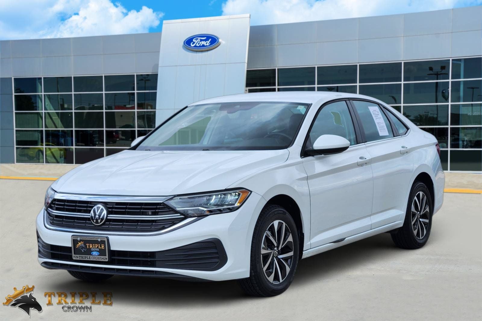 Used 2024 Volkswagen Jetta S with VIN 3VW5M7BU2RM072828 for sale in Stephenville, TX