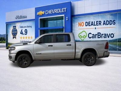 2025 RAM 1500 Lone Star Crew Cab 4x4 5'7" Box