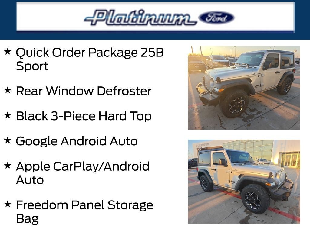 2023 Jeep Wrangler Sport