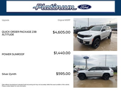 2023 Jeep Grand Cherokee L Altitude