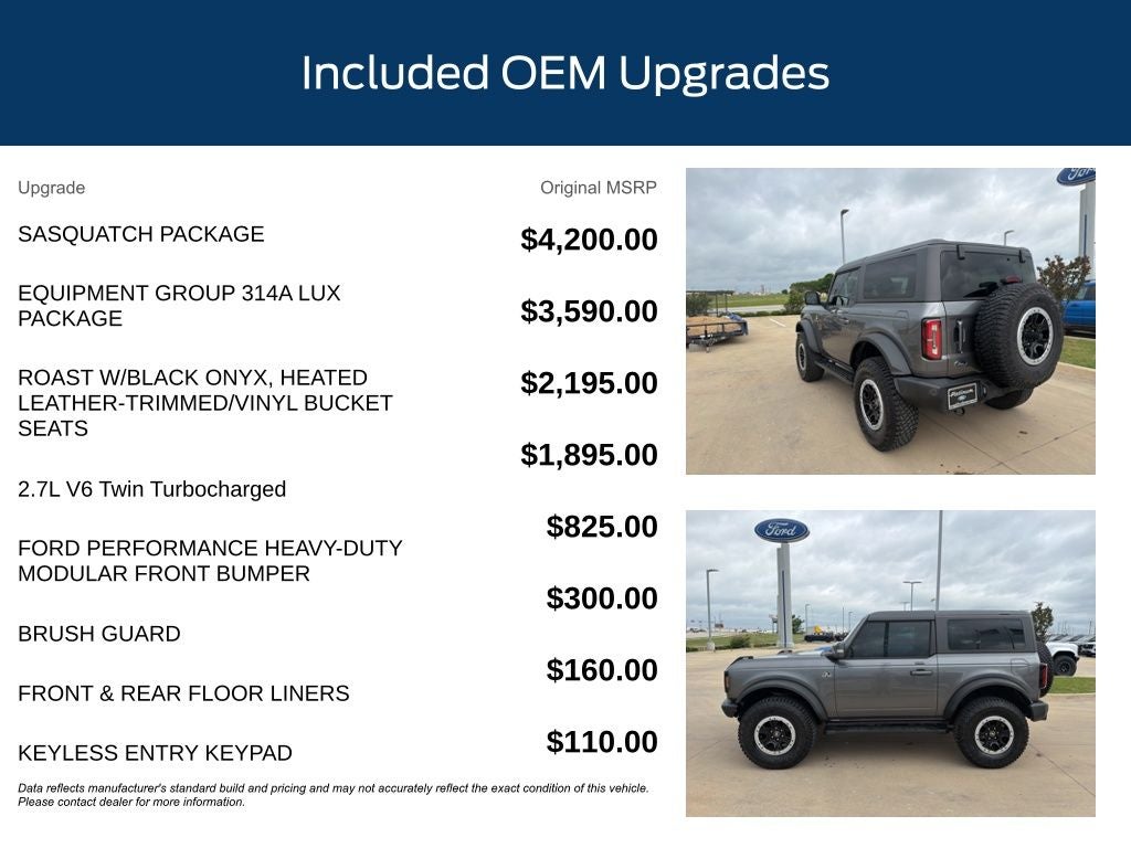 2022 Ford Bronco Outer Banks