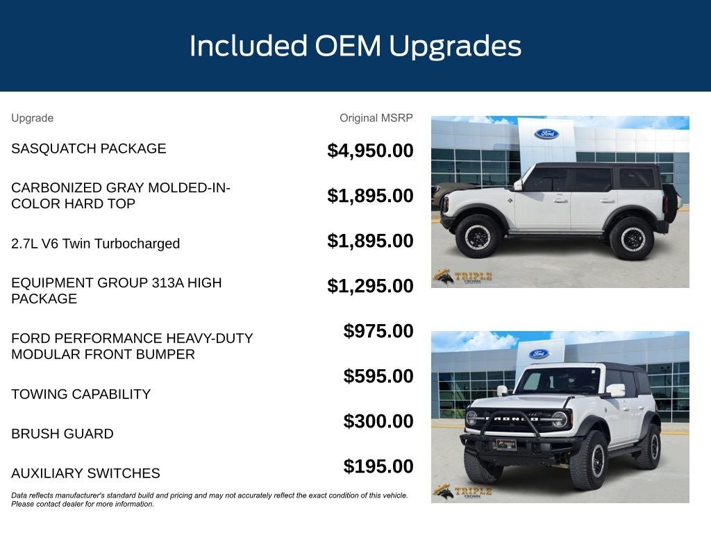 2023 Ford Bronco Outer Banks
