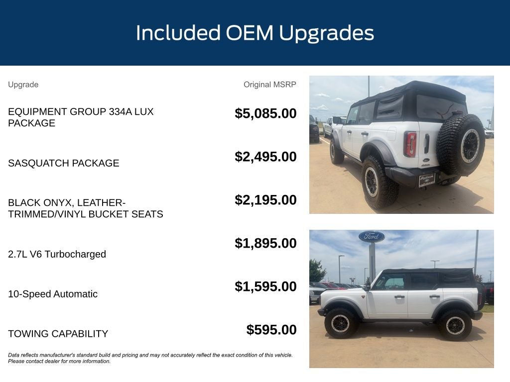 2021 Ford Bronco Badlands