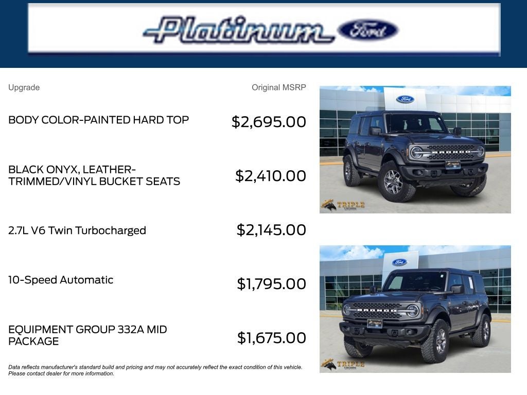 2025 Ford Bronco Badlands