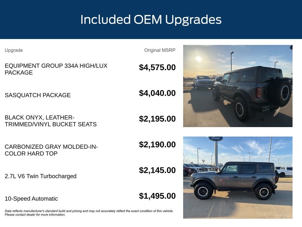 2024 Ford Bronco Badlands