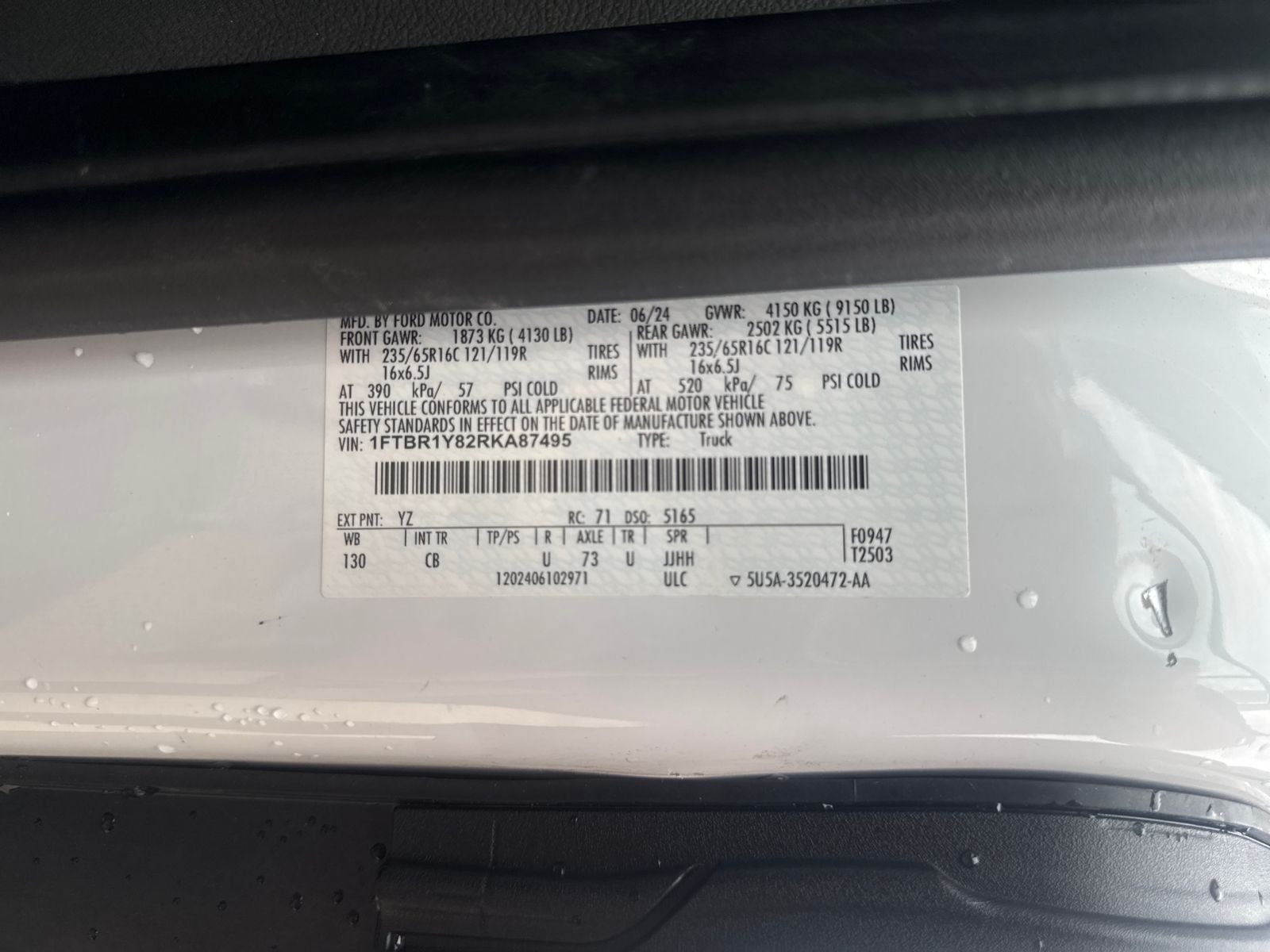 2024 Ford Transit-250 Base