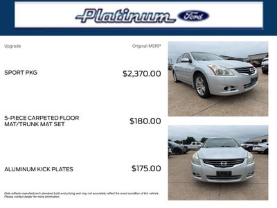 2012 Nissan Altima 3.5 SR