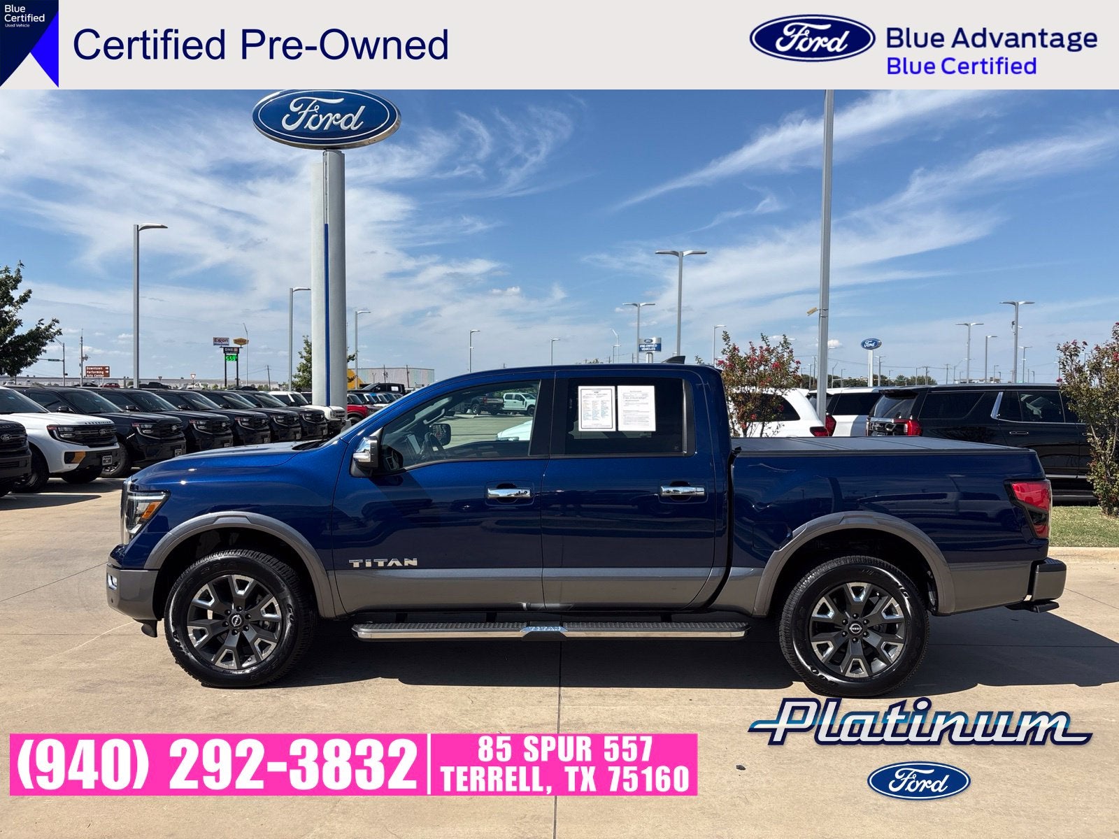 2023 Nissan Titan Platinum Reserve