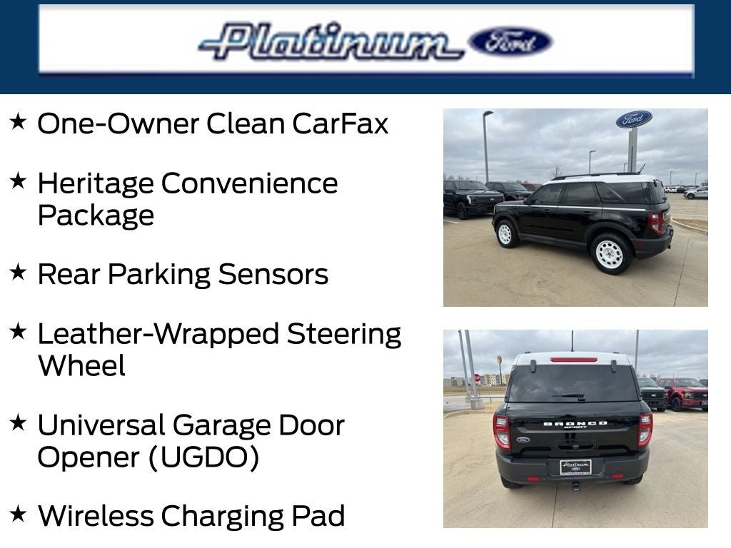 2023 Ford Bronco Sport Heritage