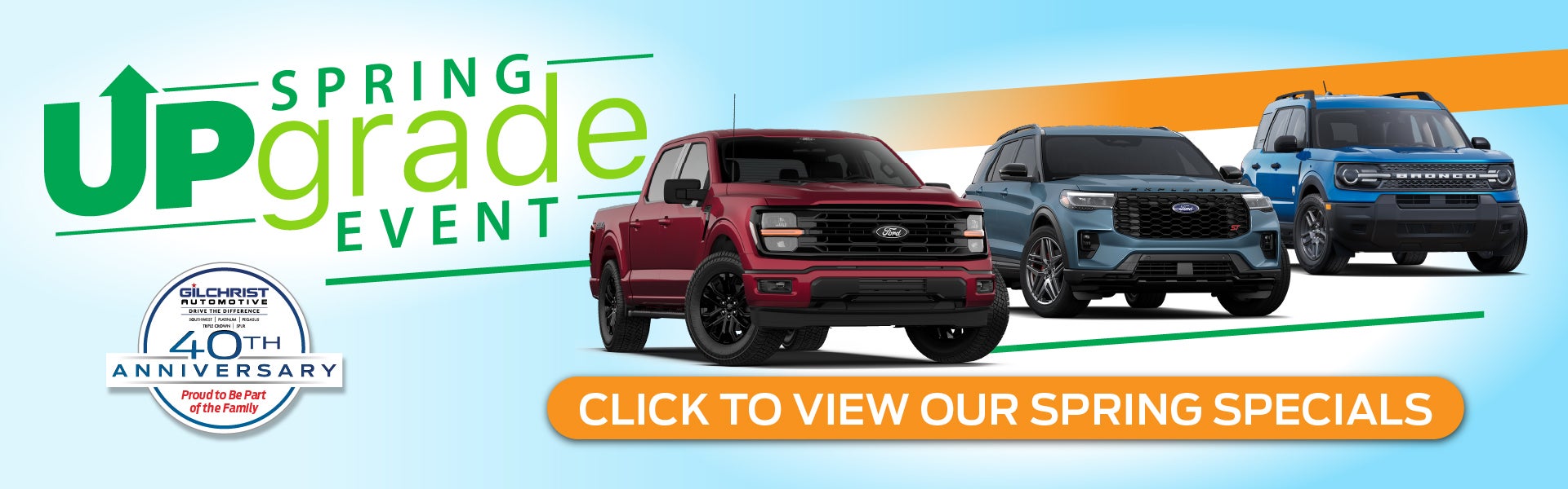 Spring Upgrade Event!