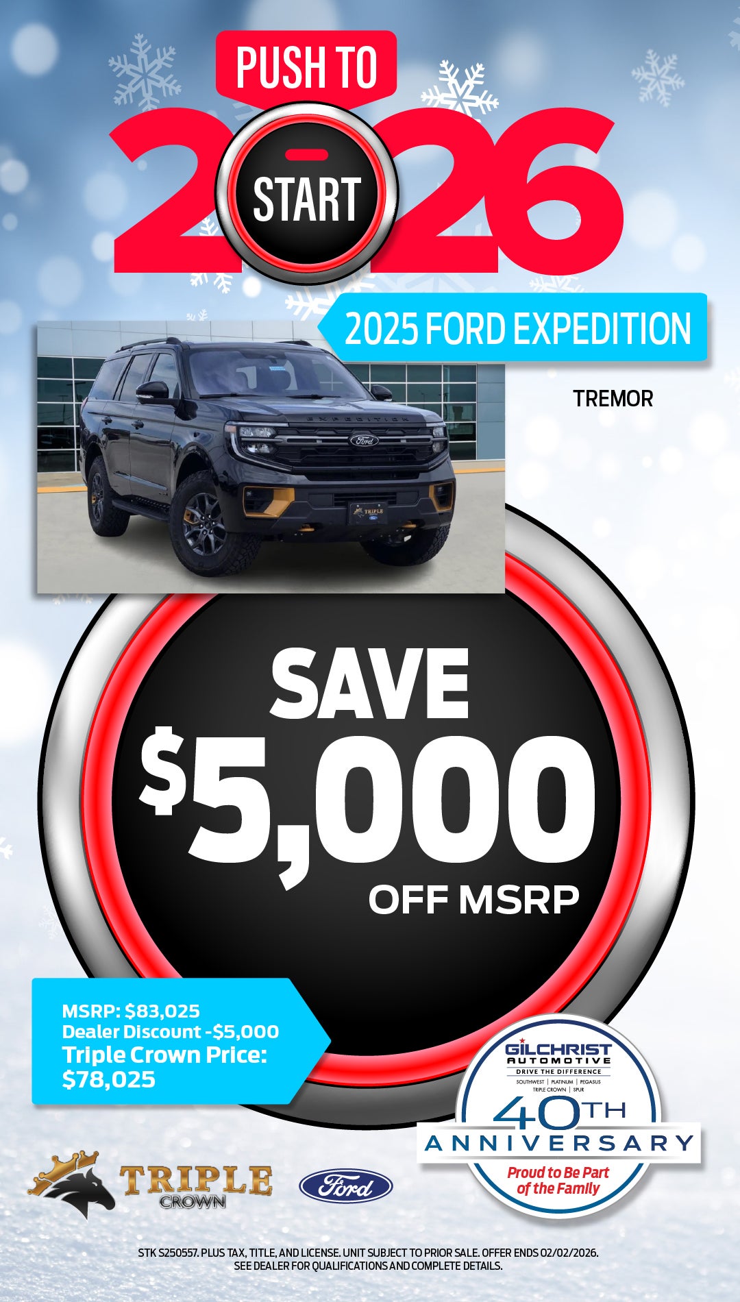 Shop $5,000 Off MSRP on 2025 Ford Expedition!