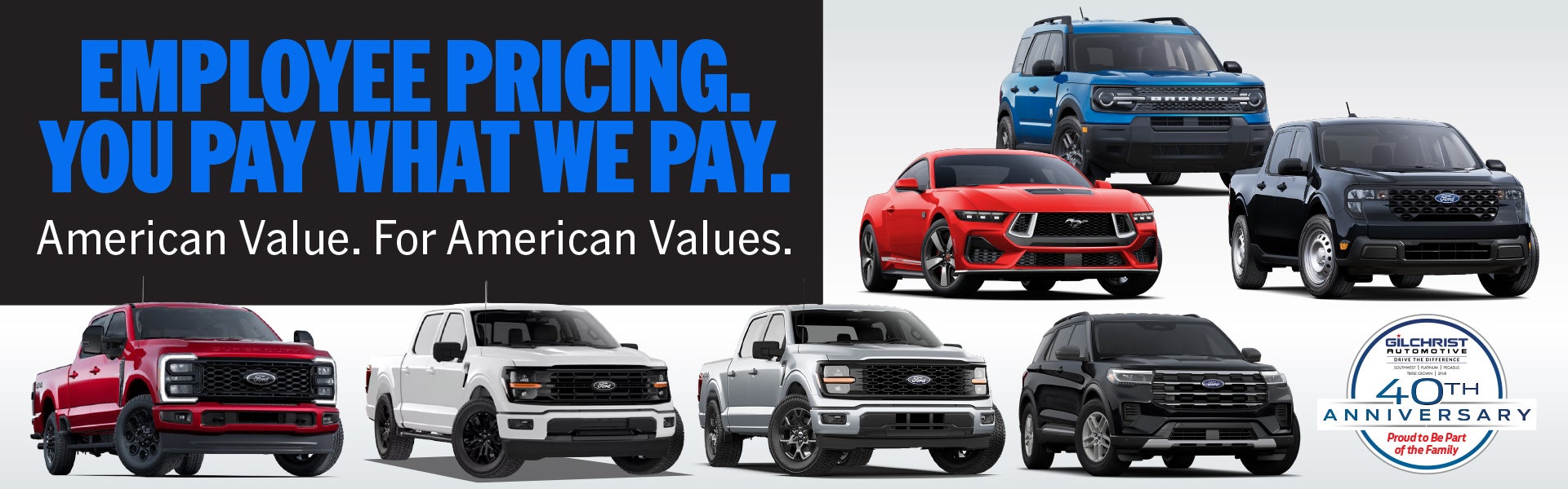 Employee Pricing! You Pay What We Pay!