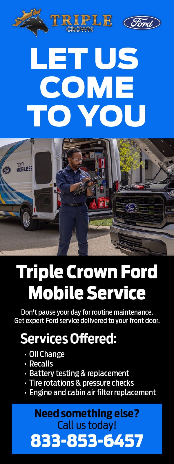 Triple Crown Ford Mobile Service